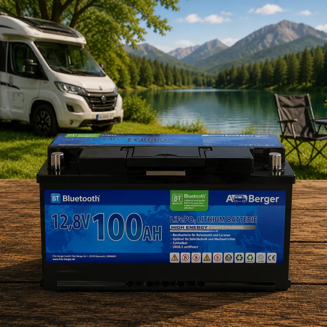Lithium Batterie 120 Ah
